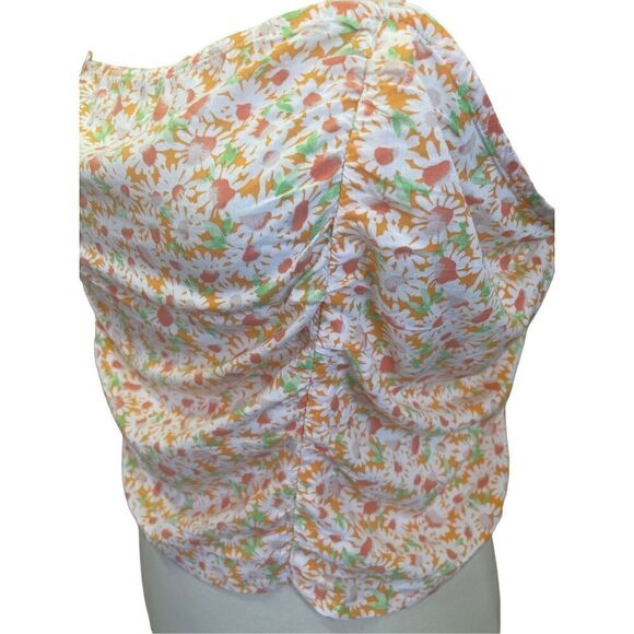 BP Nordstrom Multi-Color Floral Halter Top 100% Rayon Size Large-NWT - Picture 6 of 15